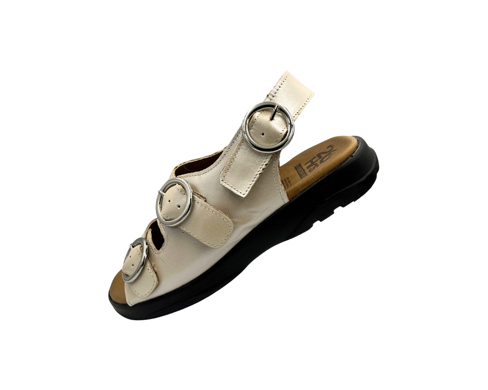 Foto 5 | Sandalia Huarache De Piel Para Mujer Cómodo 20 Hrs 1010