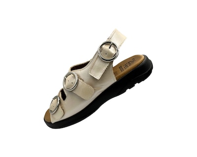 Foto 5 | Sandalia Huarache De Piel Para Mujer Cómodo 20 Hrs 1010
