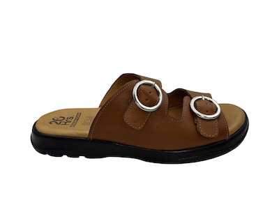 Foto 1 | Sandalia Huarache De Piel Para Mujer 20 Hrs 1007