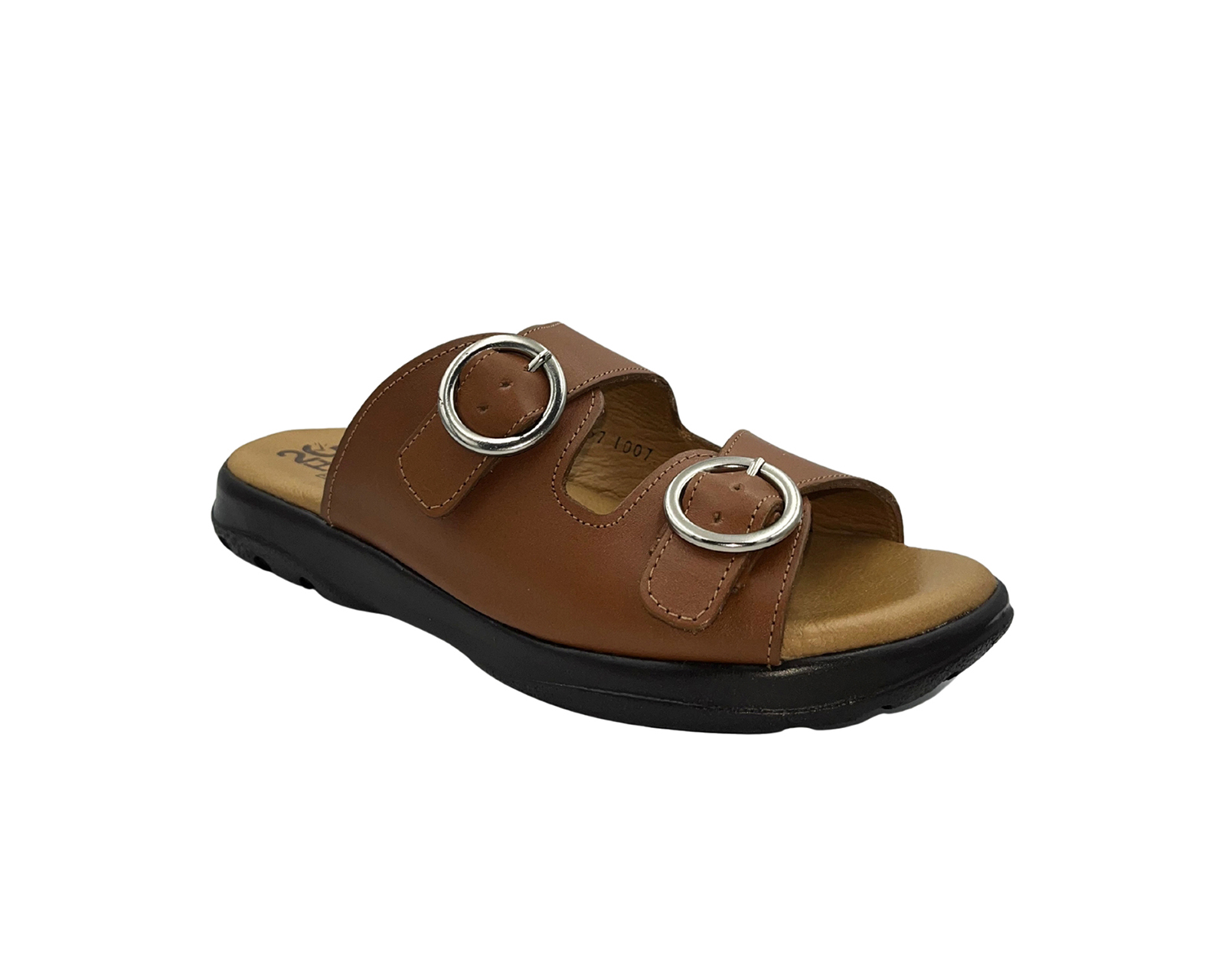Foto 2 | Sandalia Huarache De Piel Para Mujer 20 Hrs 1007