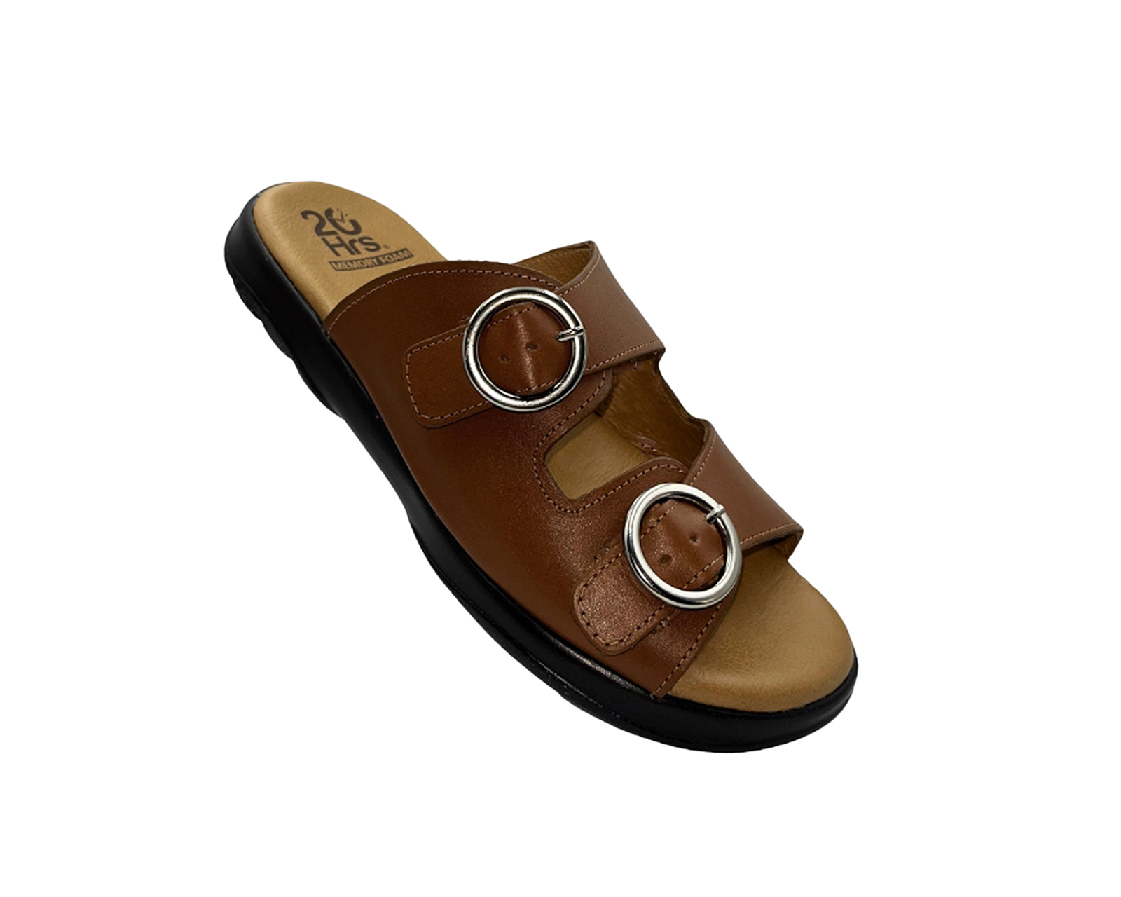Foto 4 pulgar | Sandalia Huarache De Piel Para Mujer 20 Hrs 1007