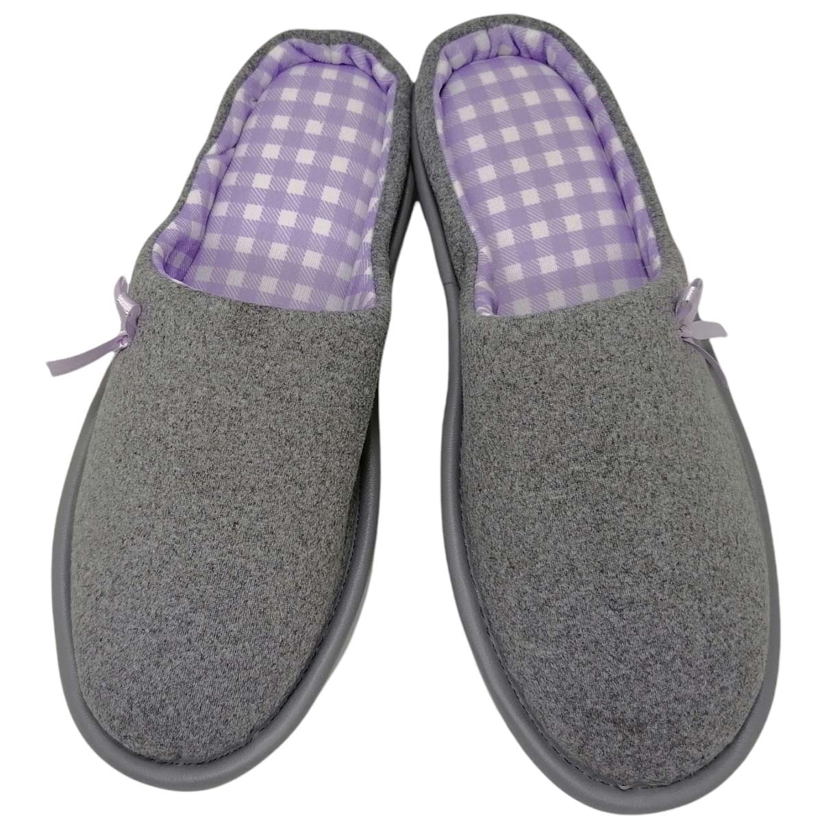 Foto 4 pulgar | Pantuflas Calzatura 10051 color Gris/Lila