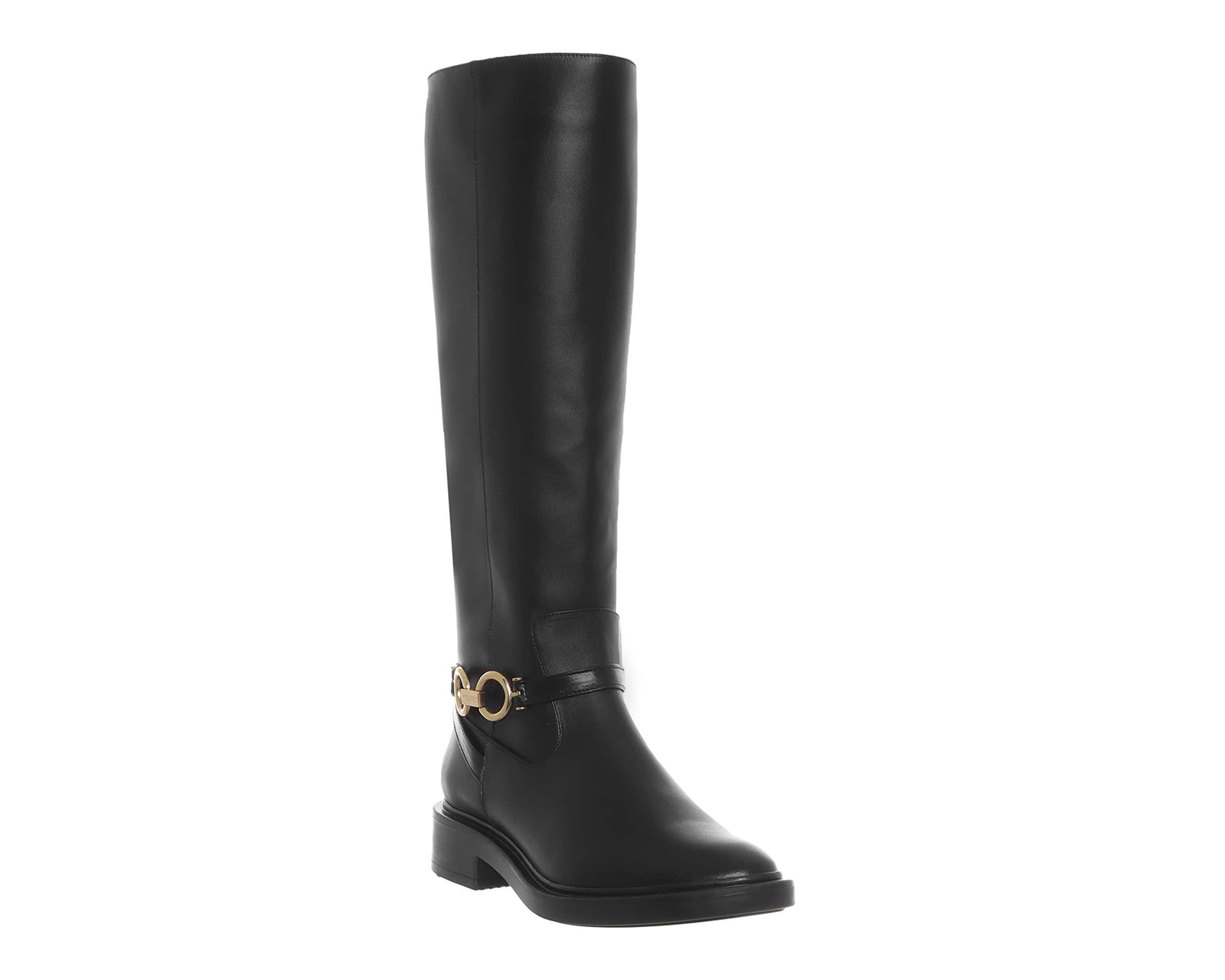 Botas de Piel Westies Weaxelia Negro para Mujer