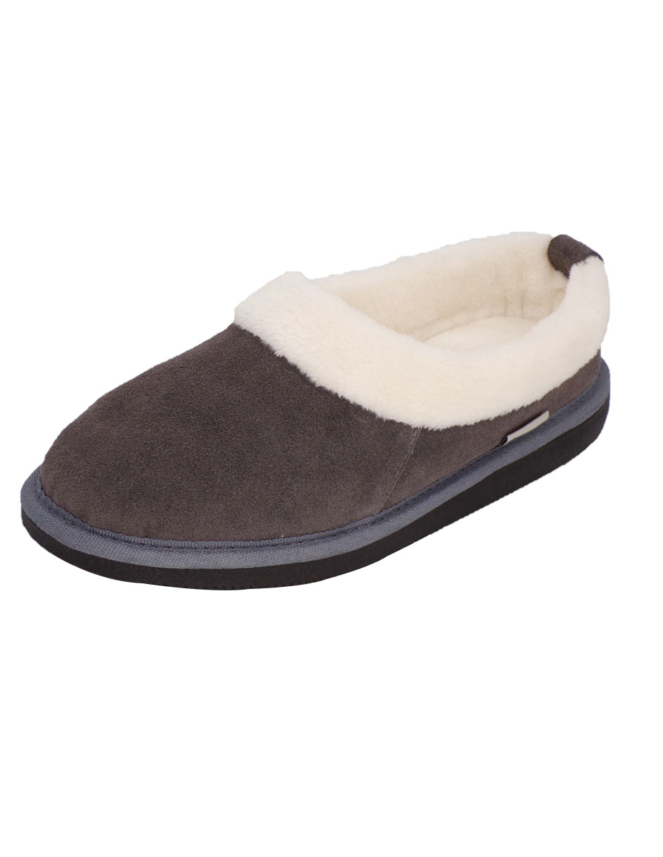 Foto 1 | Pantuflas Súper Calientitas Stahl Modelo 3594 color Gris de Gamuza