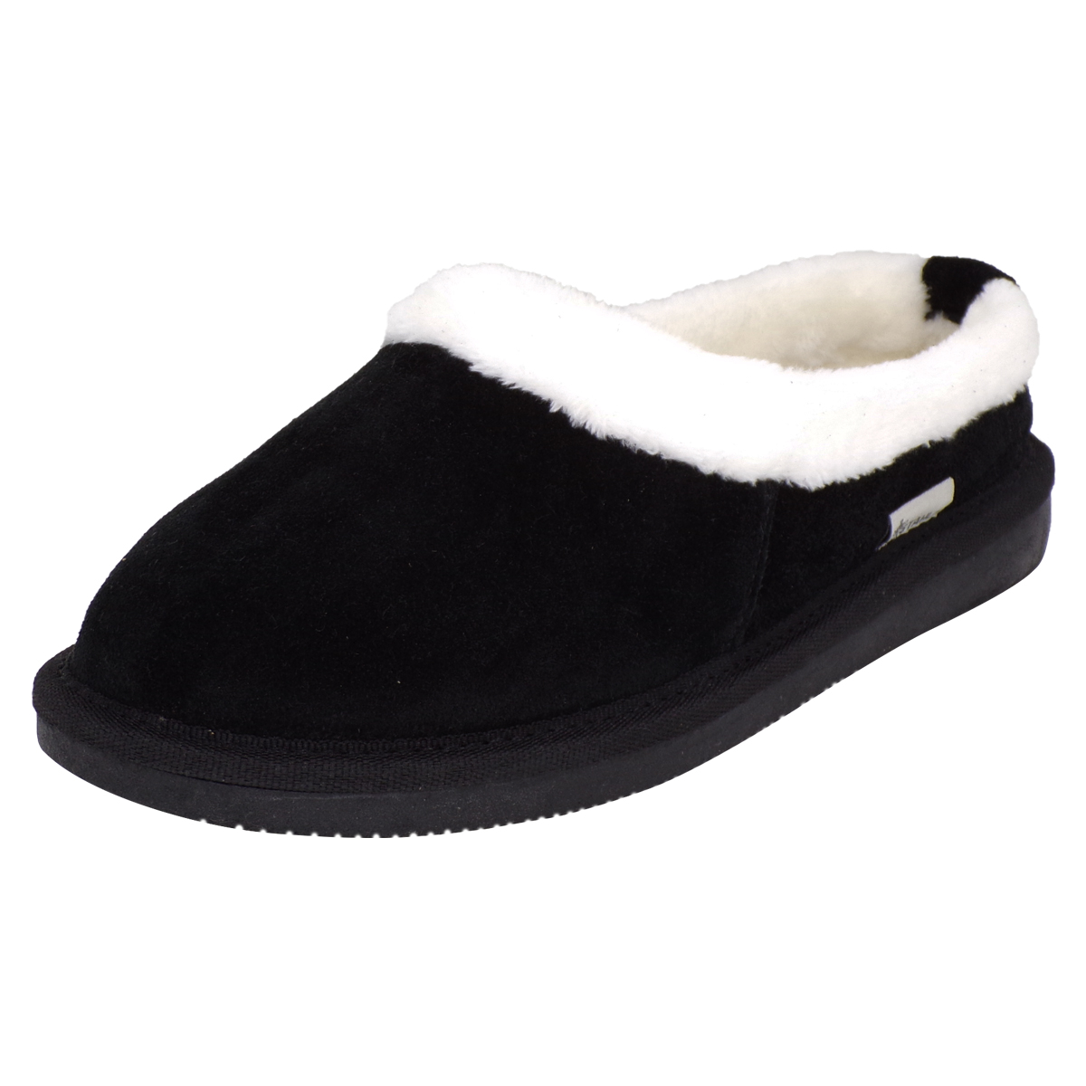 Pantuflas Súper Calientitas Stahl Modelo 3594 color Negro de Gamuza