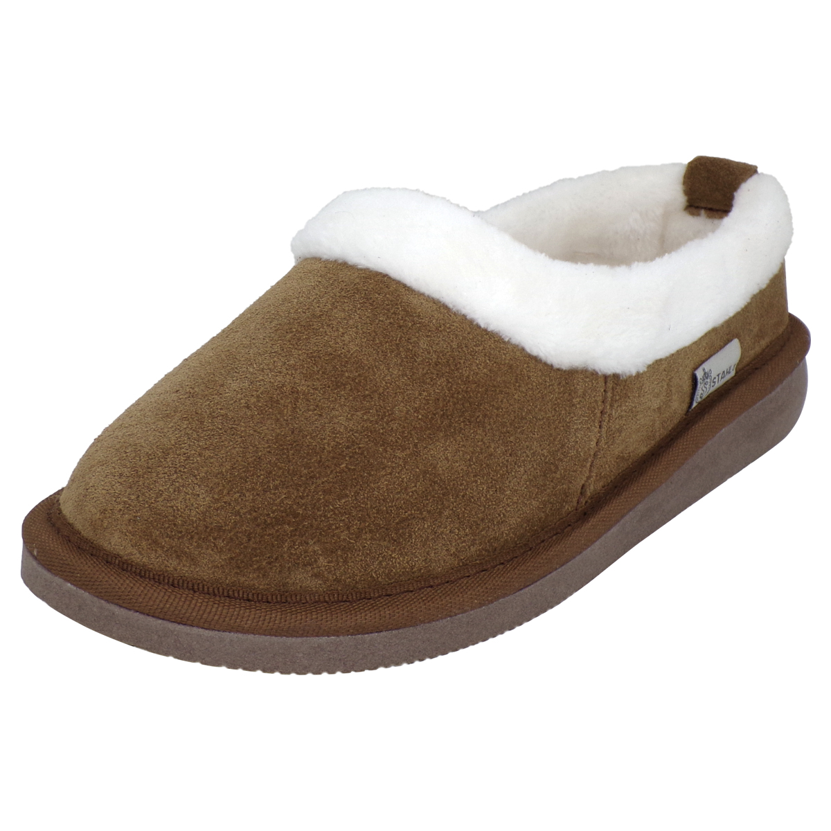 Foto 1 | Pantuflas Súper Calientitas Stahl Modelo 3594 color Beige de Gamuza