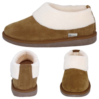 Foto 2 | Pantuflas Tipo Bota Stahl Modelo 3889 color Beige de Gamuza