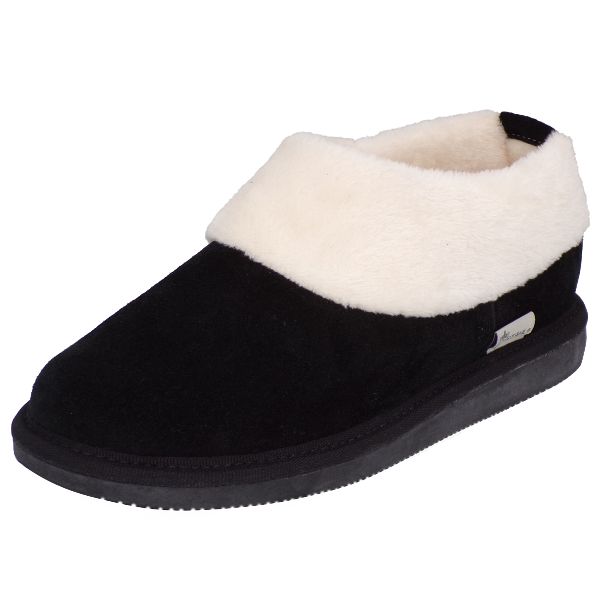Foto 1 | Pantuflas Tipo Bota Stahl Modelo 3889 color Negro de Gamuza
