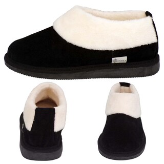 Foto 2 | Pantuflas Tipo Bota Stahl Modelo 3889 color Negro de Gamuza