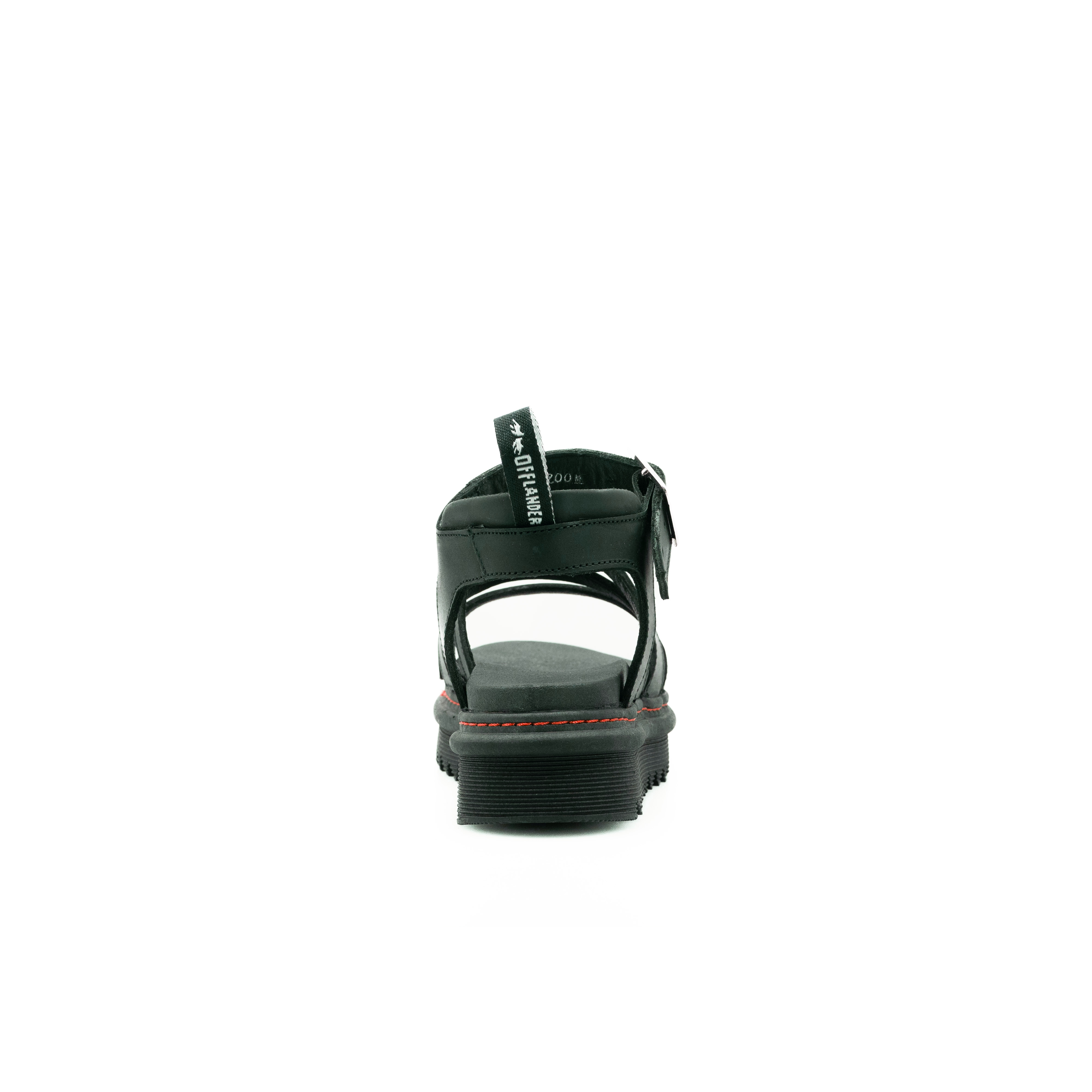 Foto 3 pulgar | Sandalias Offlander de Tres Correas color Negro