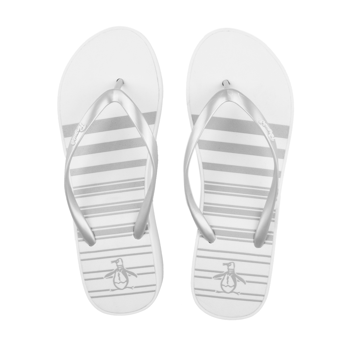 Foto 3 pulgar | Sandalias Penguin Style Mia color Blanco para Mujer