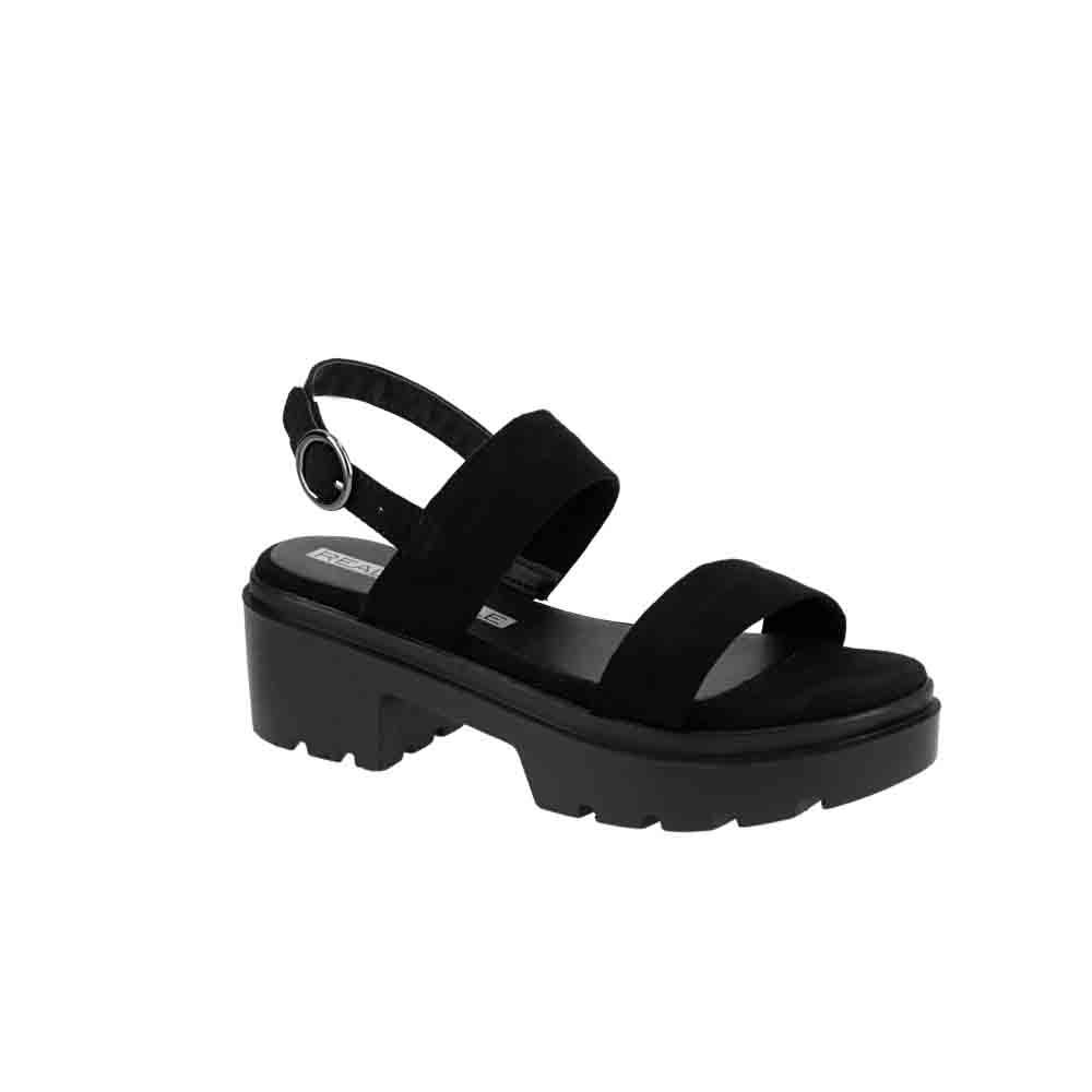 Foto 2 pulgar | Sandalias Real Jungle color Negro para Mujer Plataforma Casual