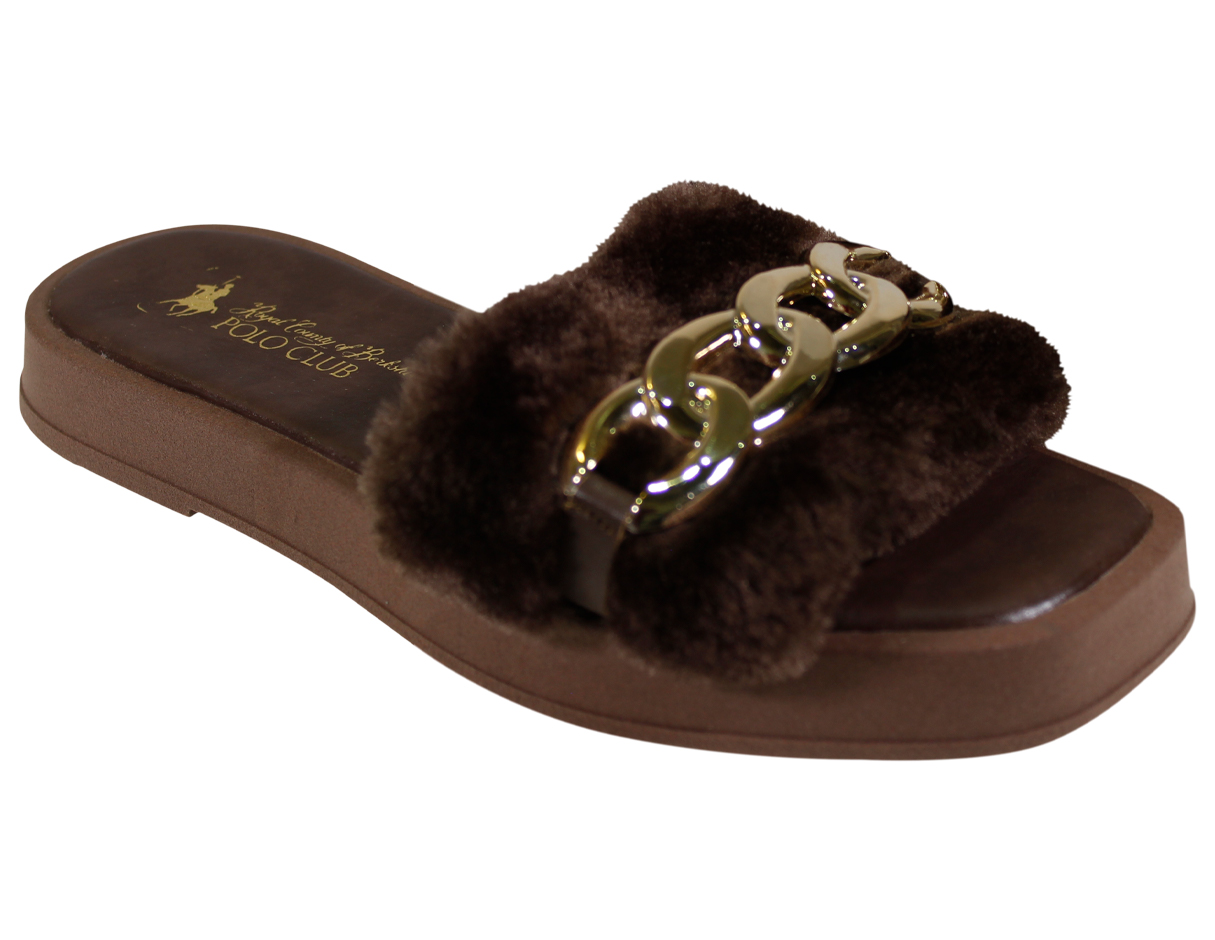 Foto 2 pulgar | Sandalias Polo Club para Mujer Pc1537 color Vino