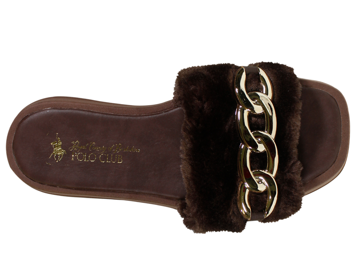 Foto 4 pulgar | Sandalias Polo Club para Mujer Pc1537 color Vino
