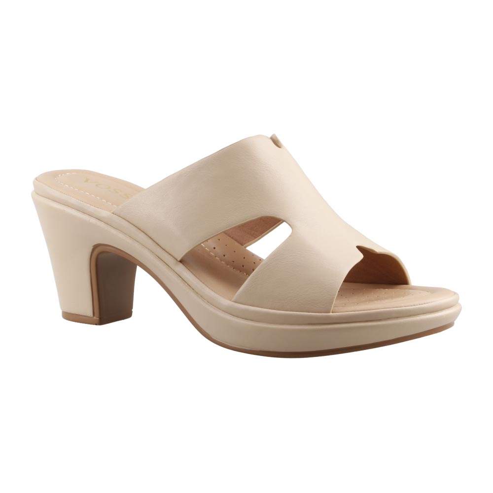 Foto 3 pulgar | Sandalia Mujer Vosse Vs554 Beige Tacon Bajo Elegantes Sandalia De Vestir Talla 23 A 27 E