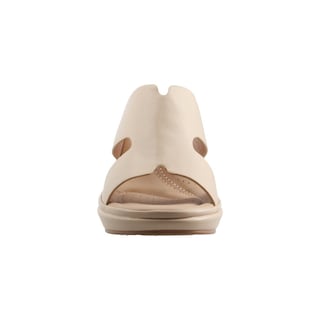 Foto 5 | Sandalia Mujer Vosse Vs554 Beige Tacon Bajo Elegantes Sandalia De Vestir Talla 23 A 27 E
