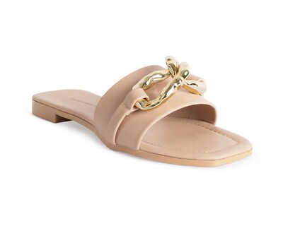 Foto 1 | Sandalia Beige para Mujer