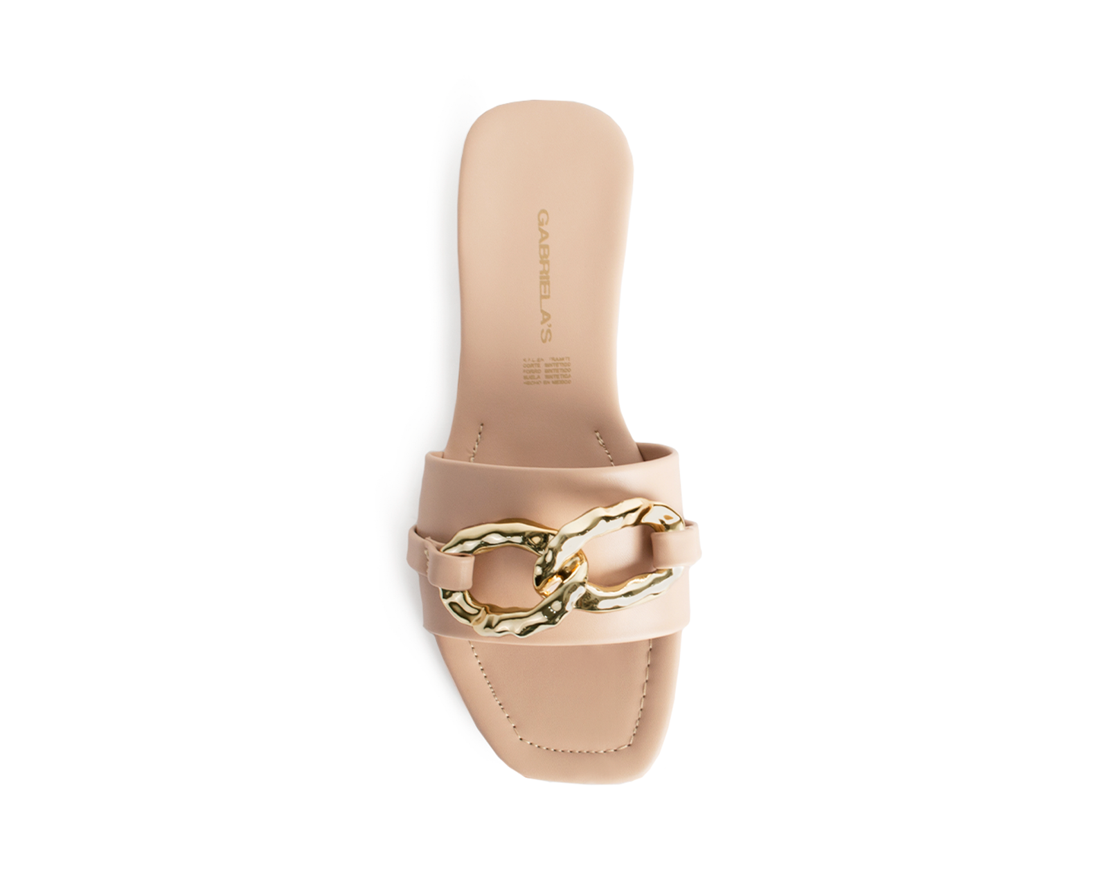 Foto 4 pulgar | Sandalia Beige para Mujer