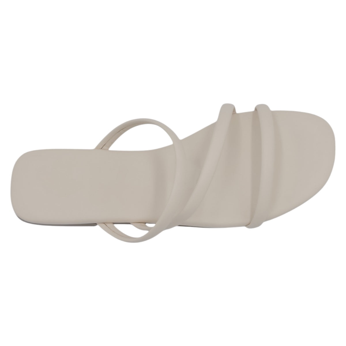 Foto 4 pulgar | Sandalias De Piso Exterior Piel Vegana Color Beige  Para Mujer De Rbbasics