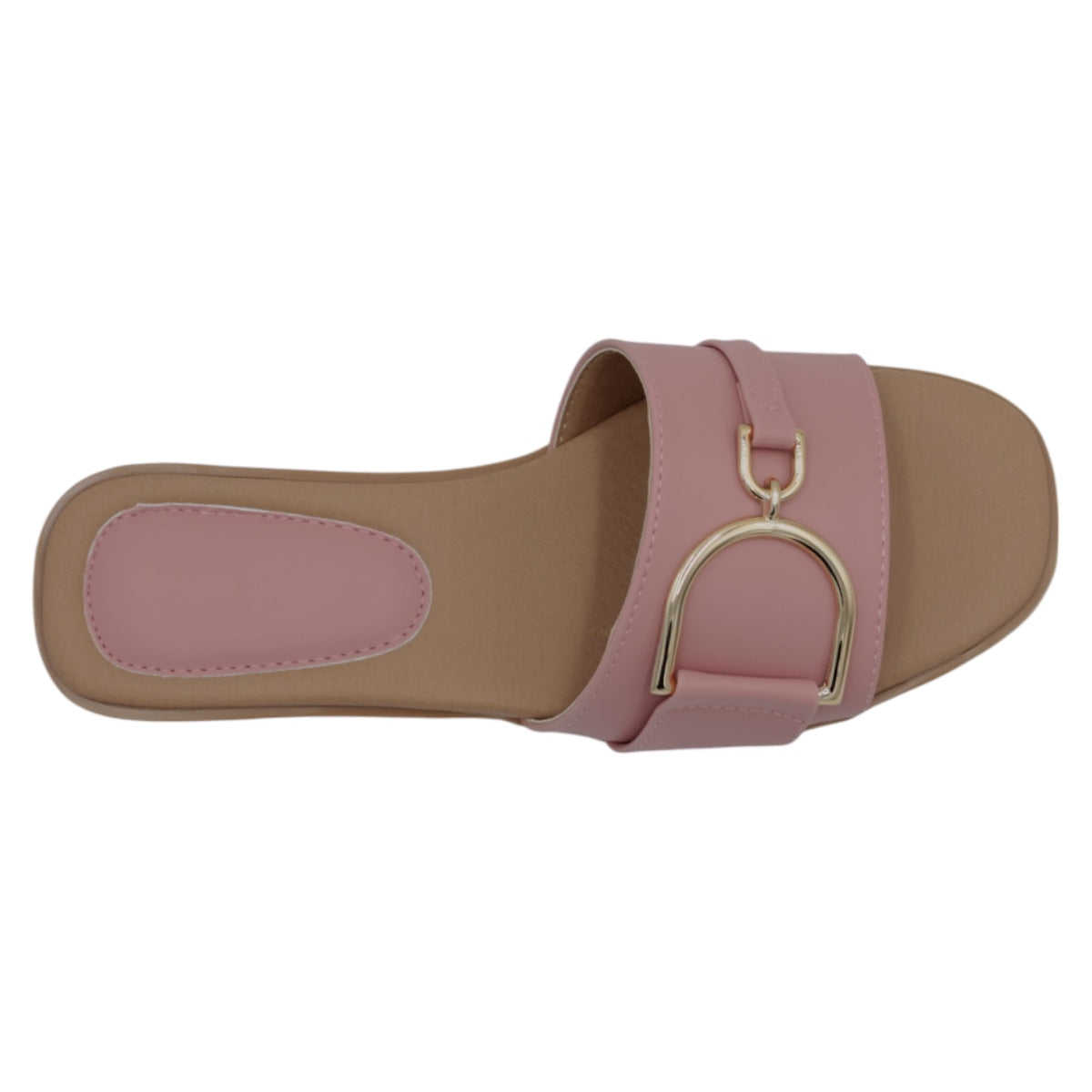 Foto 4 pulgar | Sandalias De Piso Exterior Piel Vegana Color Rosa Para Mujer De Rbcollection