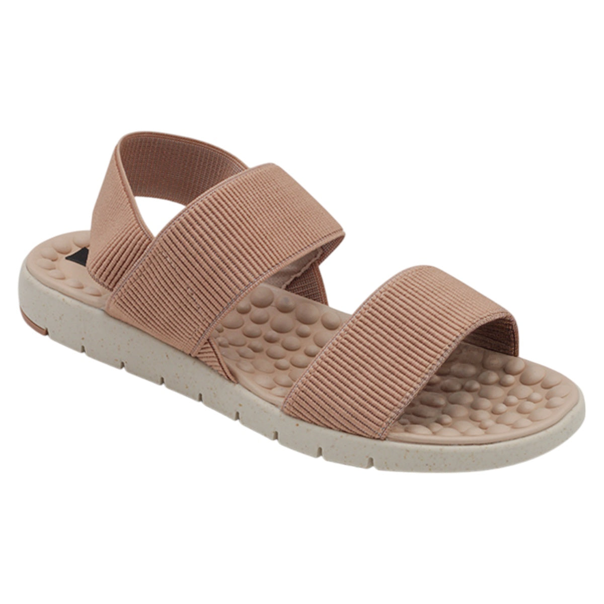 Foto 1 | Sandalias De Piso Exterior Textil Color Beige  Para Mujer De Rbcollection