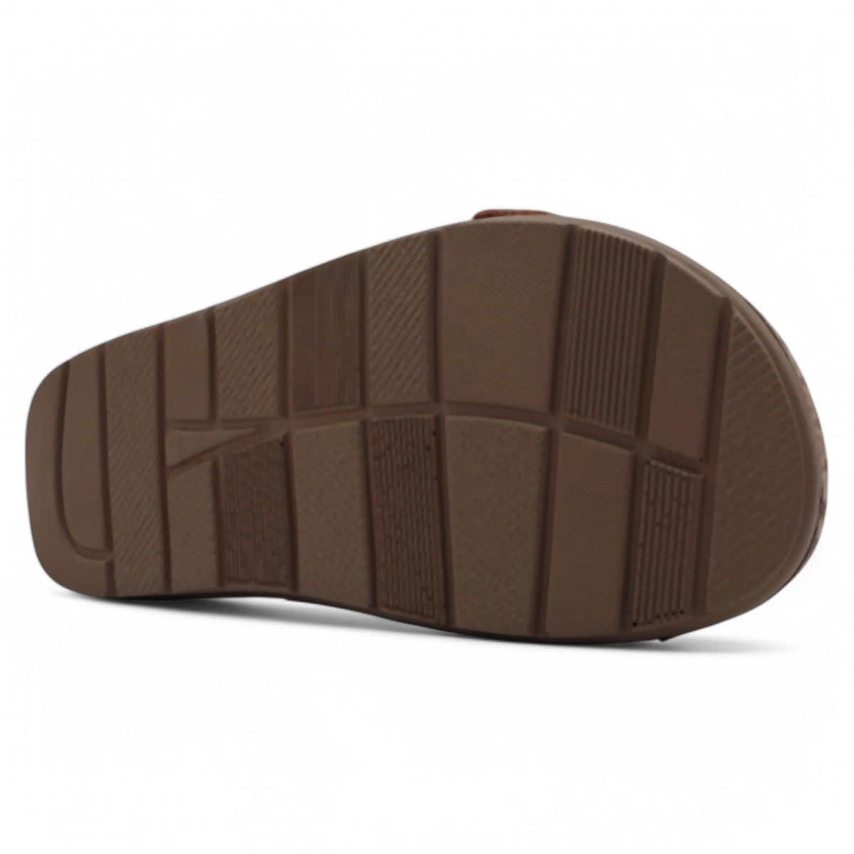 Foto 5 pulgar | Sandalias De Piso Exterior Piel Vegana Color Café Para Mujer De Rbcollection
