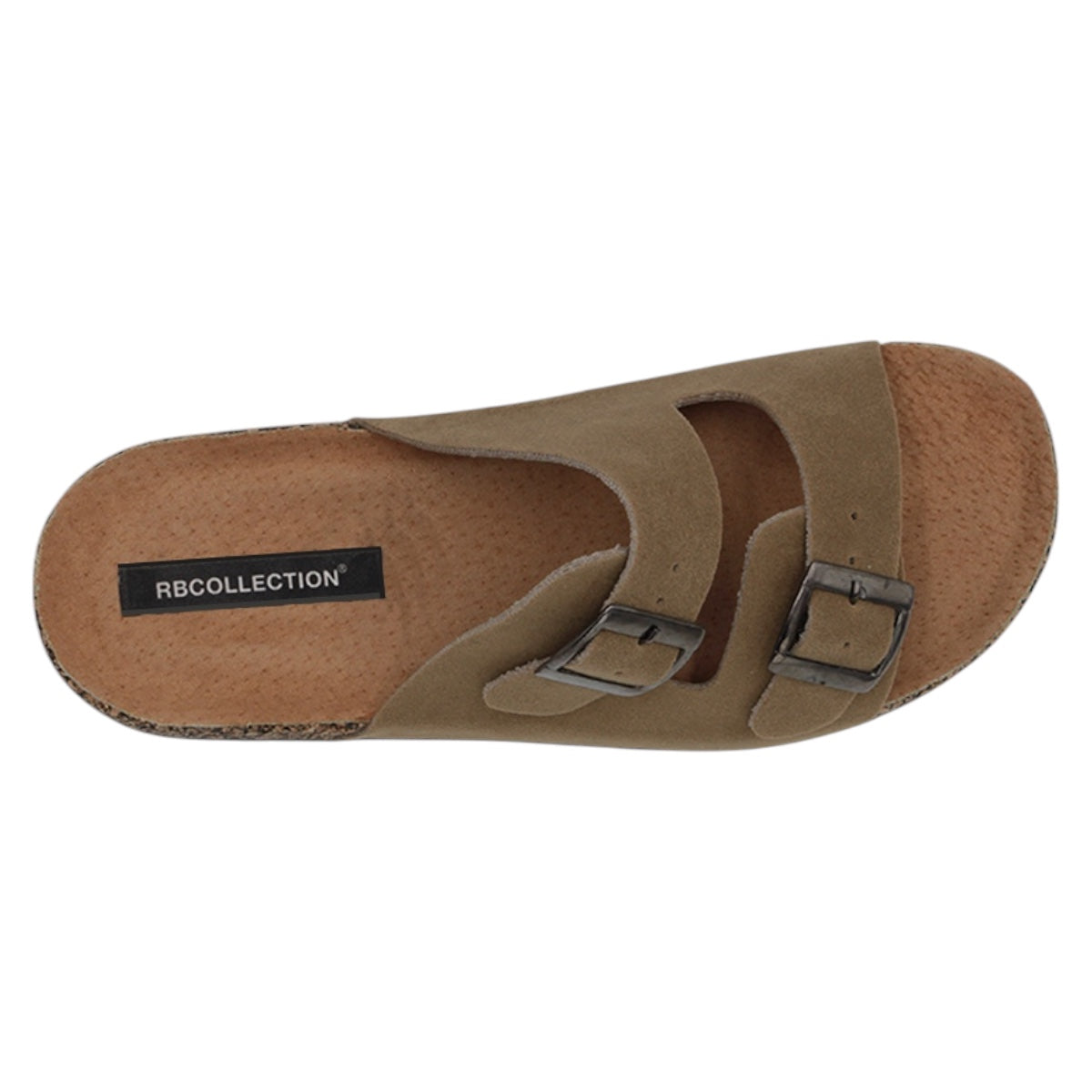 Foto 4 pulgar | Sandalias De Piso Exterior Piel Vegana Color Café Para Mujer De Rbcollection