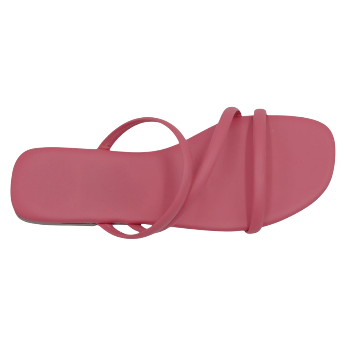 Foto 3 pulgar | Sandalias De Piso Exterior Piel Vegana Color Rosa Para Mujer De Rbbasics