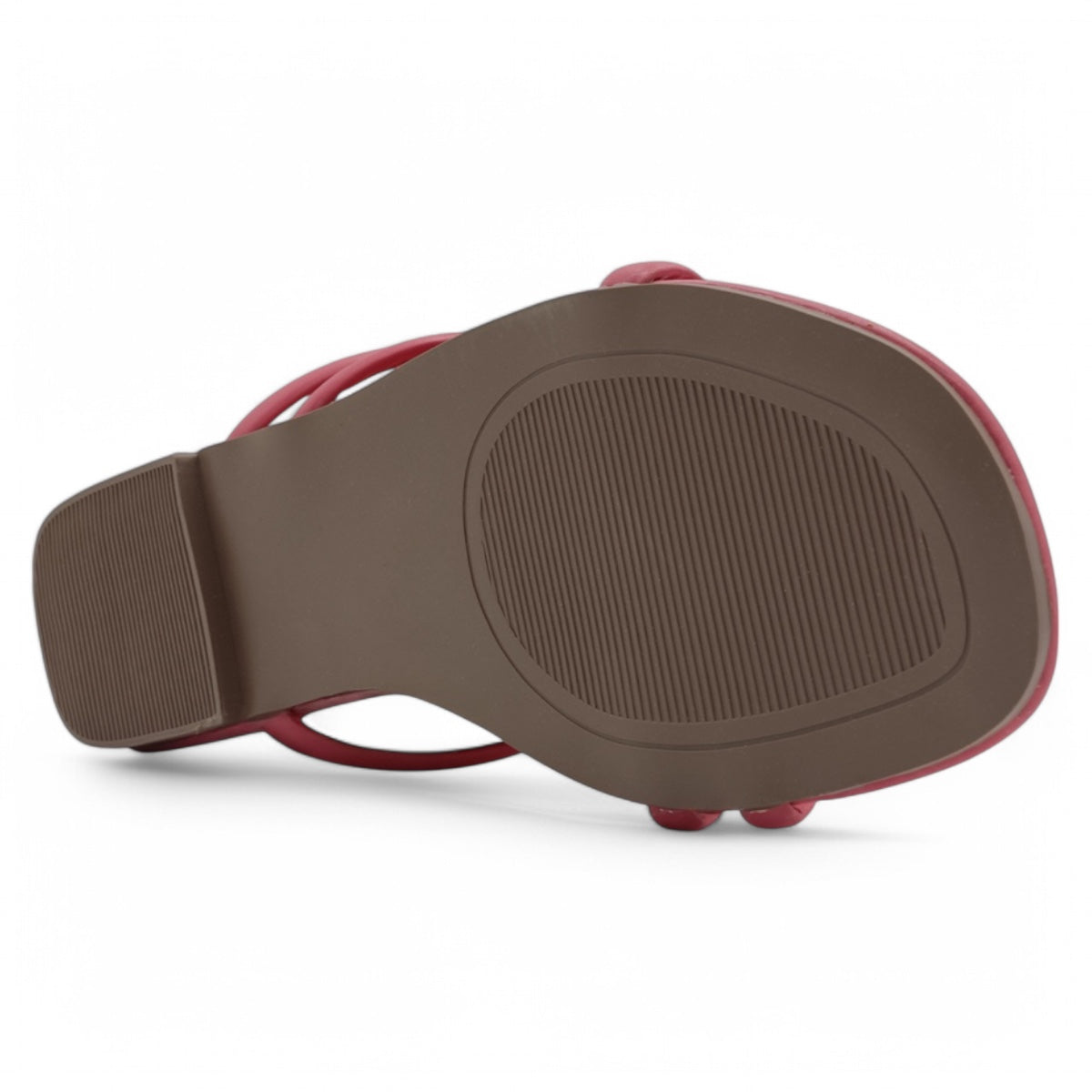 Foto 5 pulgar | Sandalias De Piso Exterior Piel Vegana Color Rosa Para Mujer De Rbbasics