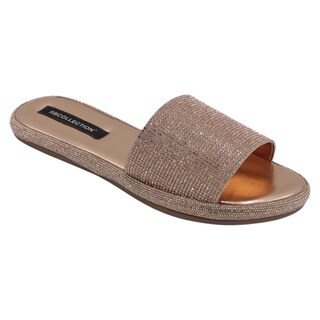Foto 1 | Sandalias De Piso Exterior Textil Color Rosa Para Mujer De Rbcollection