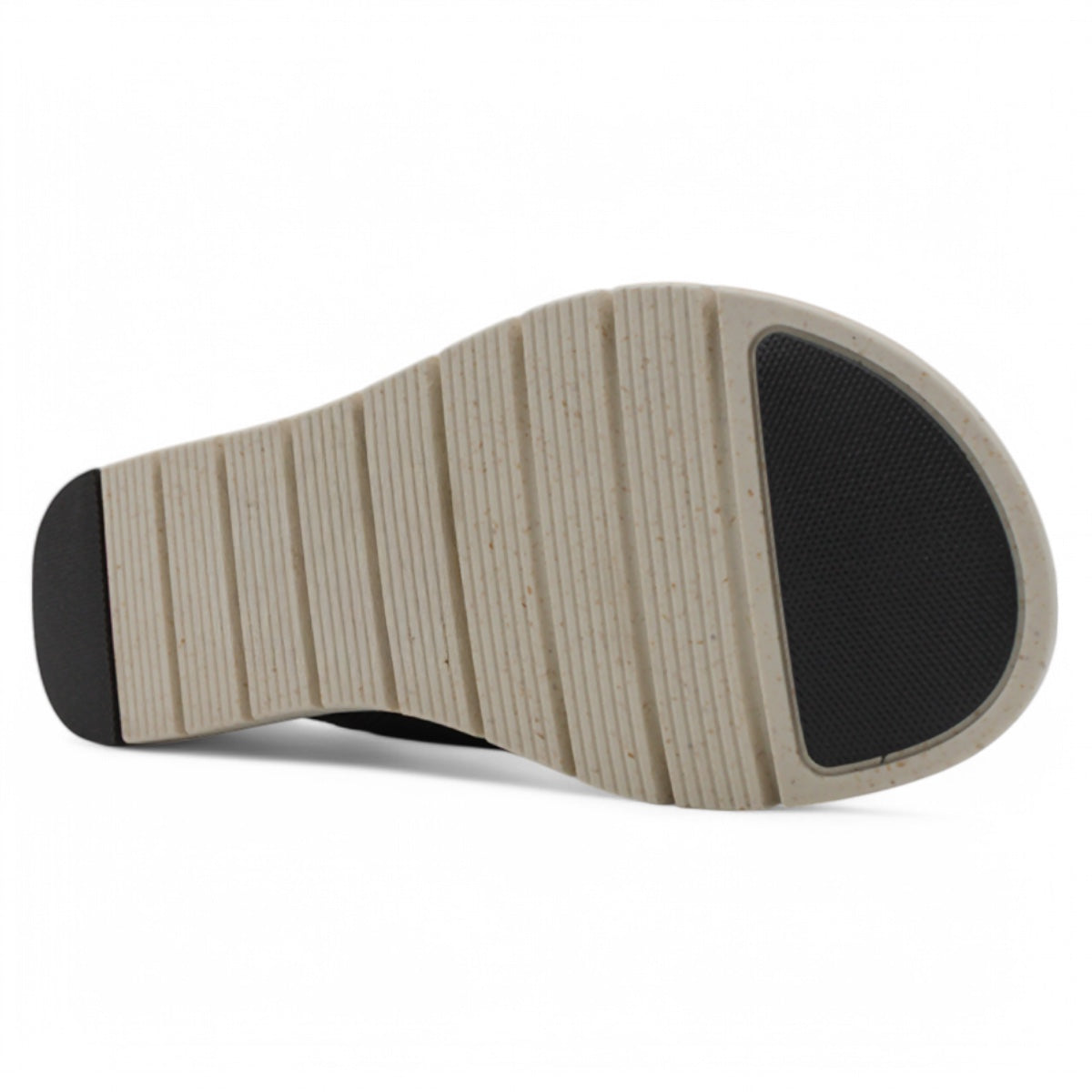 Foto 4 | Sandalias De Piso Exterior Textil Color Negro Para Mujer De Rbcollection
