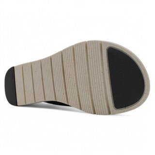Foto 4 | Sandalias De Piso Exterior Textil Color Negro Para Mujer De Rbcollection