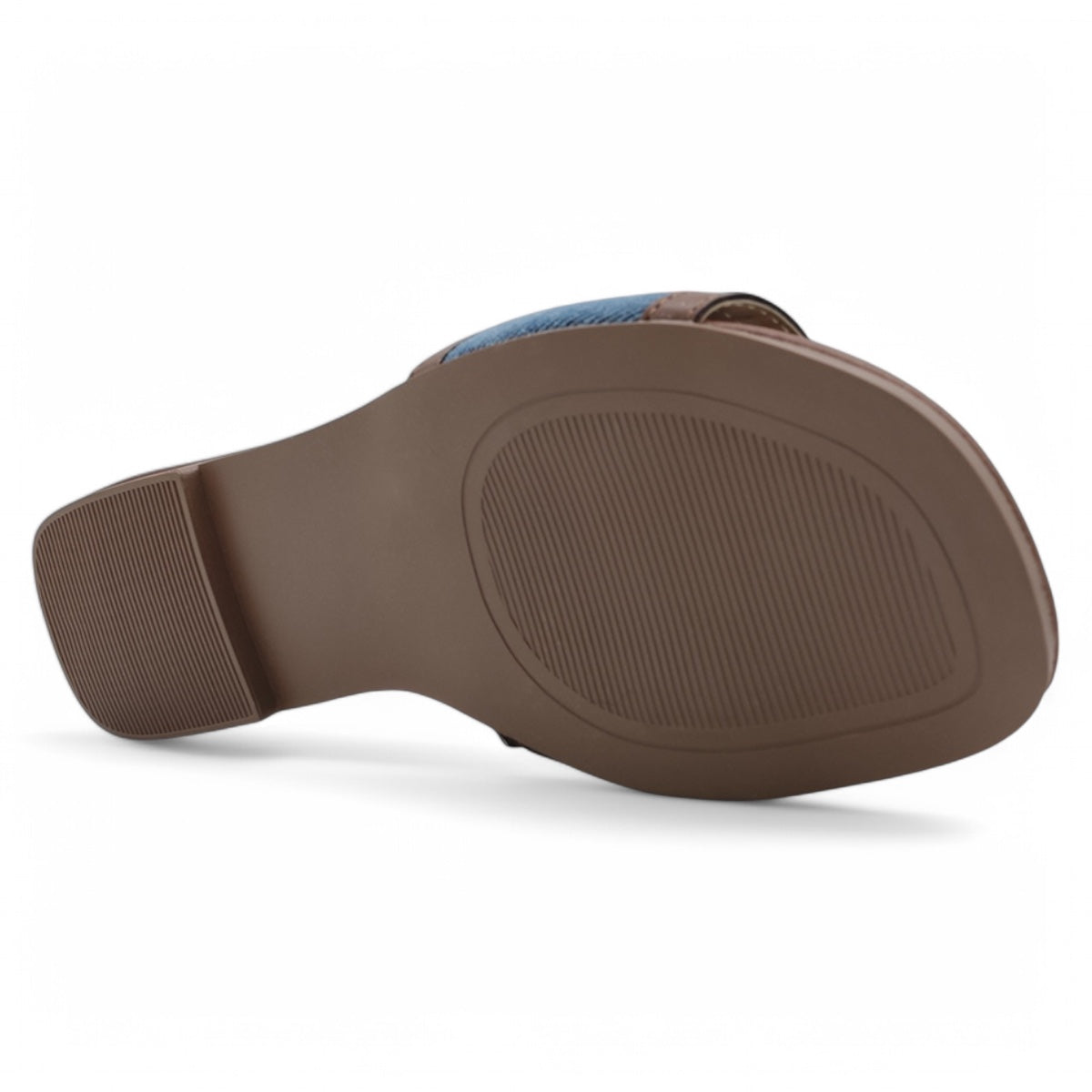 Foto 5 pulgar | Sandalias De Piso Exterior Textil Color Azul Para Mujer De Rbbasics