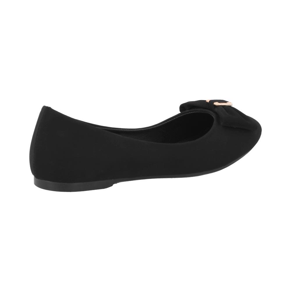 Foto 4 pulgar | Flats Mujer Uh Lulu By Eh! Casual Balerina Negro