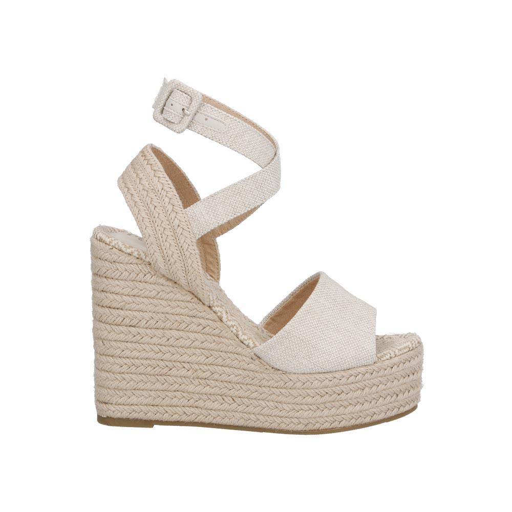 Foto 1 | Sandalia Dama Miracol By Mama Lola Casual Plataforma Beige