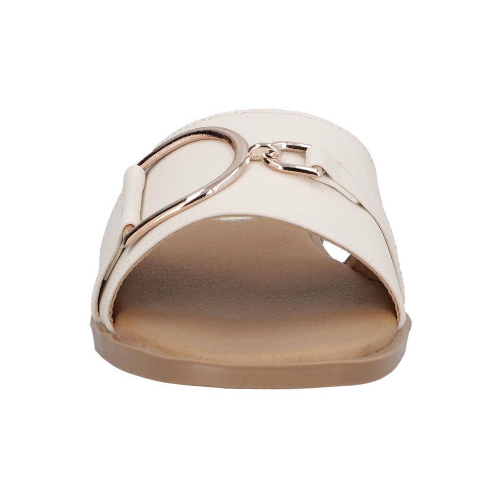 Foto 5 pulgar | Sandalia Mujer Cosmo Paris Casual Piso Comoda Beige