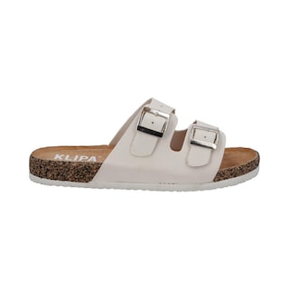 Foto 1 | Sandalias Mujer Klipa Moda Hebillas Comodas Beige
