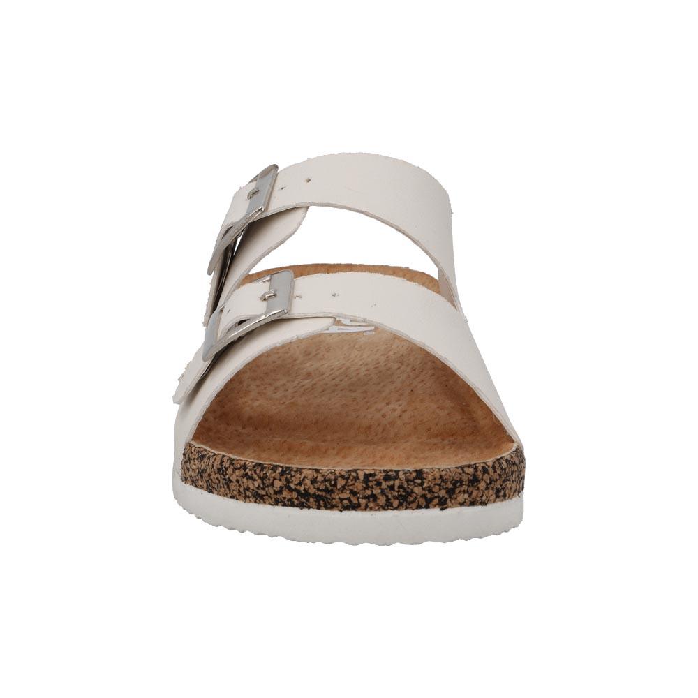 Foto 5 pulgar | Sandalias Mujer Klipa Moda Hebillas Comodas Beige