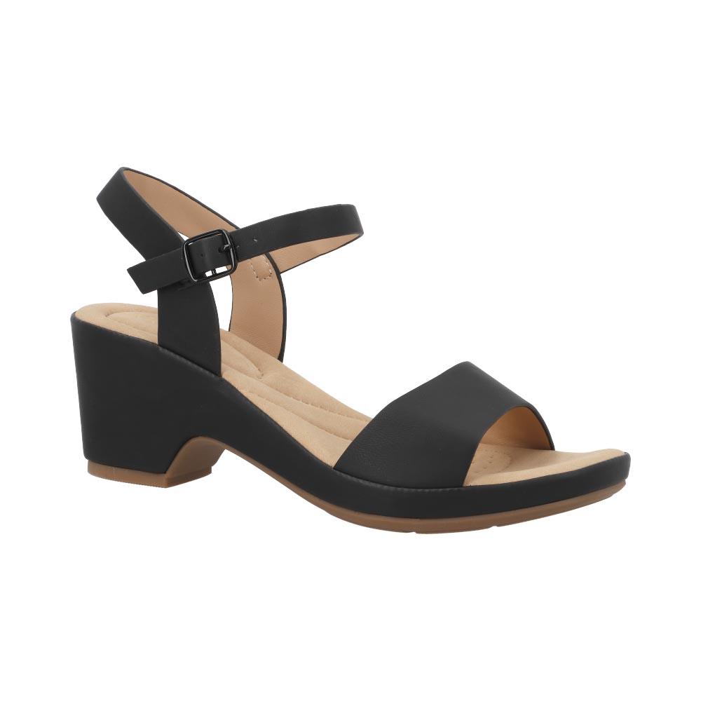Foto 2 | Sandalia Vosse Mujer Calor Comodas Frescas Negro