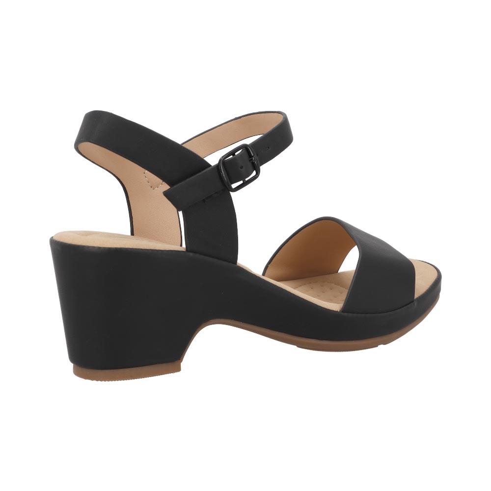 Foto 3 | Sandalia Vosse Mujer Calor Comodas Frescas Negro