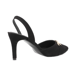 Foto 3 | Sandalia Miracol By Mama Lola Cómoda Tacón de Vestir Negras para Mujer
