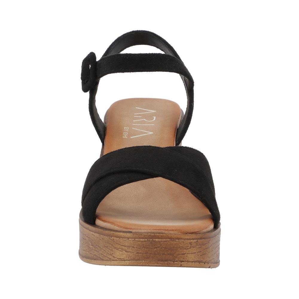 Foto 4 | Sandalias Comodas Aria By Eh! Mujer Dama Casual Negro