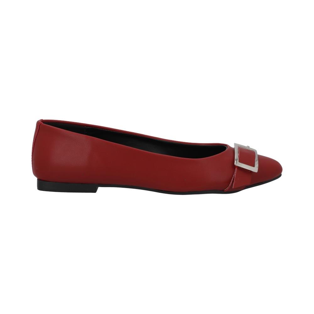 Flats Balerina Uh Lulu By Eh! Versatil Rojo para Mujer