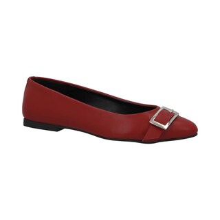 Foto 2 | Flats Balerina Uh Lulu By Eh! Versatil Rojo para Mujer
