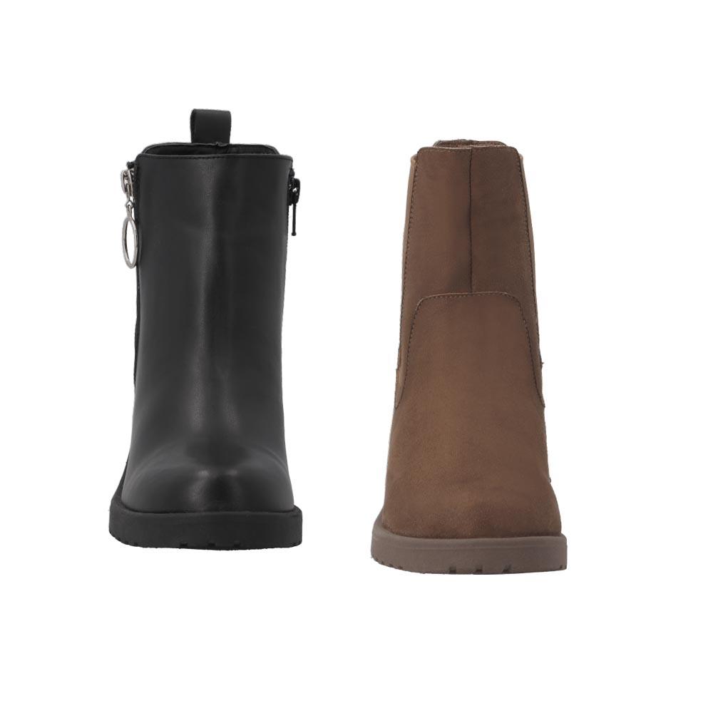 Foto 4 | Botas Uh Lulu By Eh! Mujer Duo Pack Comodas Negro