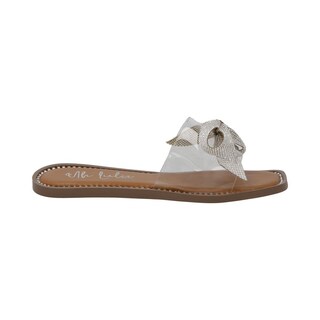 Foto 1 | Sandalia Transparente Uh Lulu By Eh! Moño Comodas Beige
