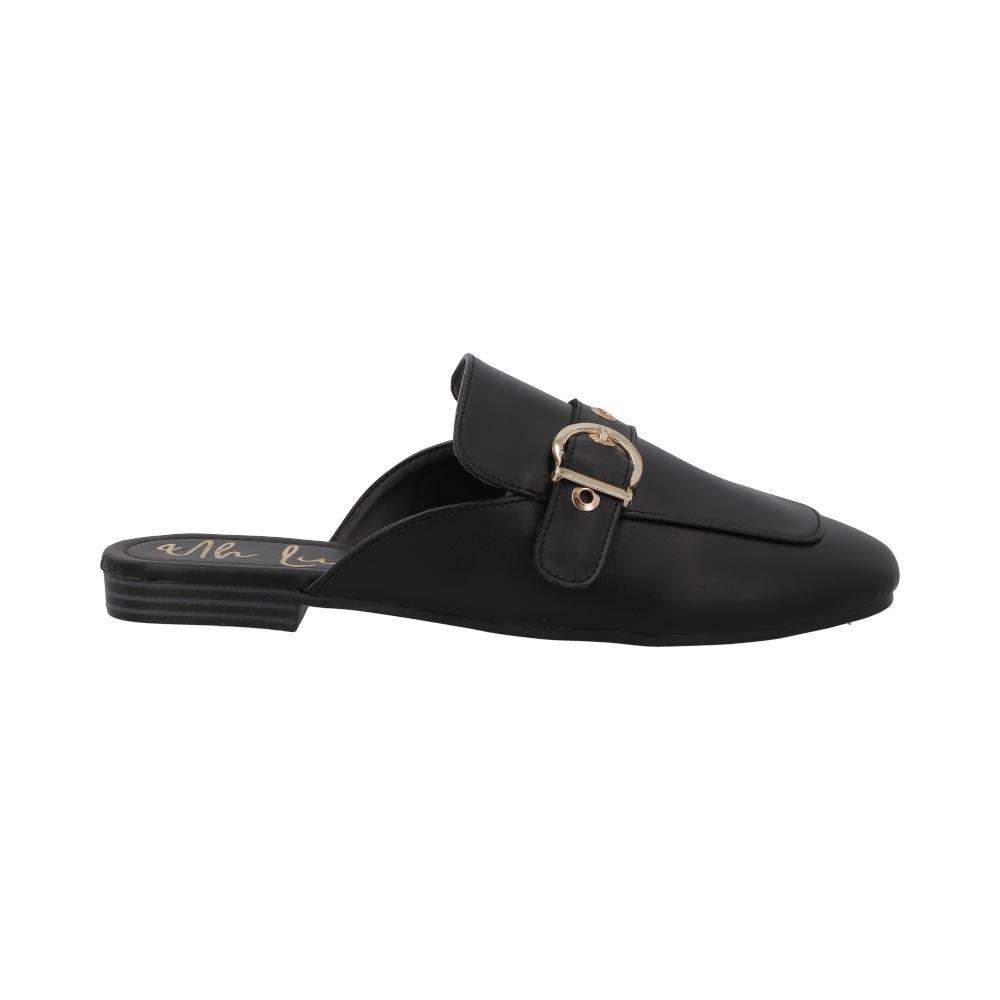 Foto 2 pulgar | Flats Uh Lulu By Eh! Hebilla Balerina Negro