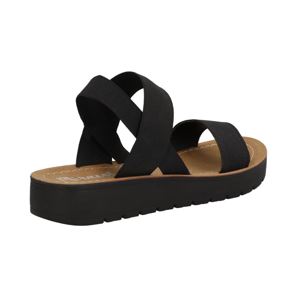 Foto 3 | Sandalia Mujer Miracol By Mama Lola Casual Confort Negro