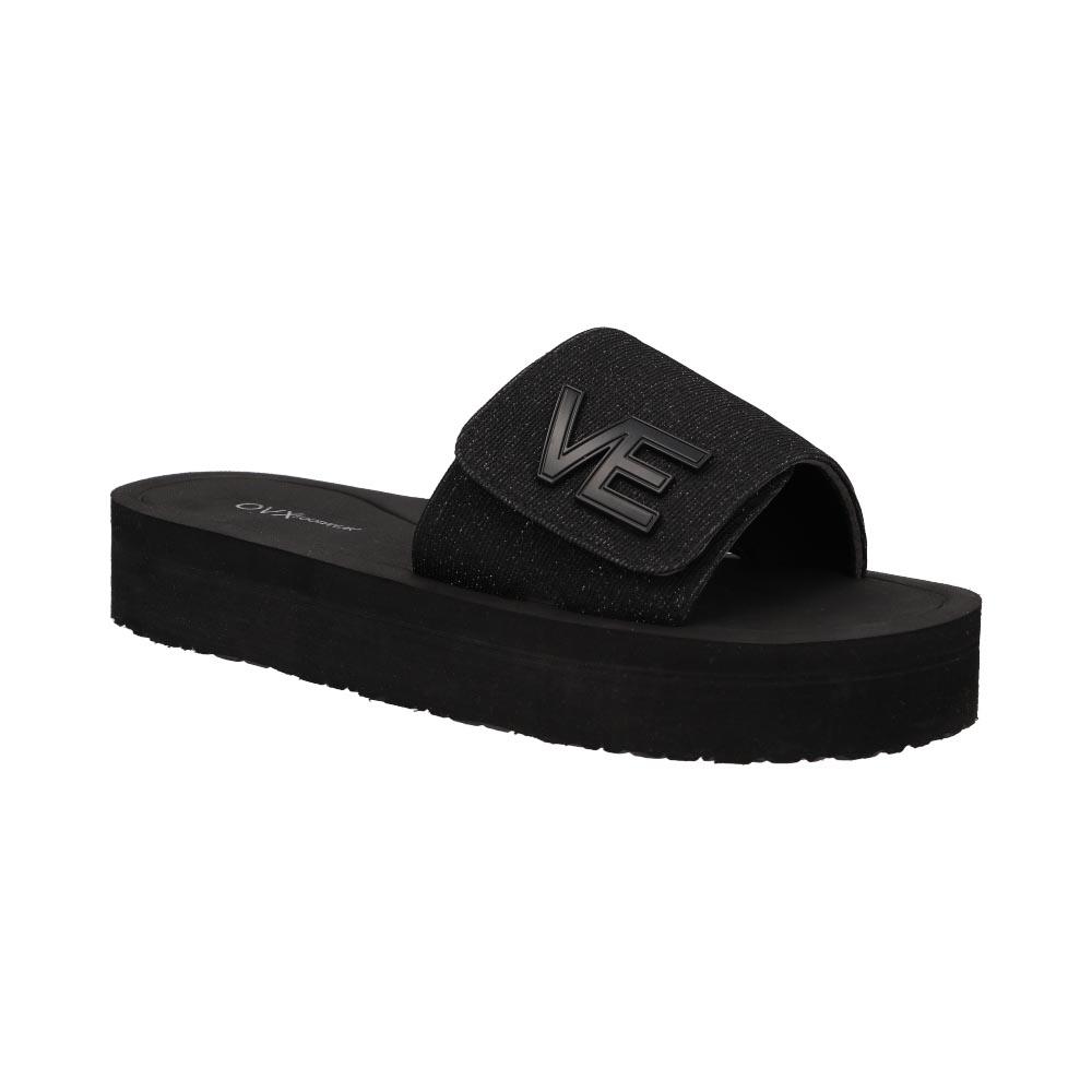 Foto 3 pulgar | Sandalia Mujer Ovx Chancla Casual Confort Negro