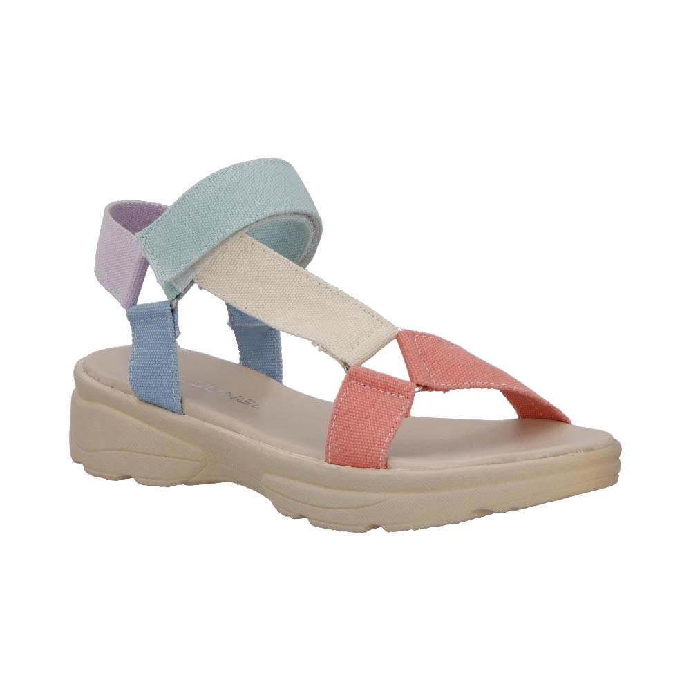 Foto 2 pulgar | Sandalia Comoda Colores Real Jungle Comodas Azul